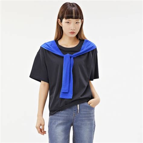 MUSINSA CHASECULT Women S Shawl Layered T Shirt ABRG5852D04