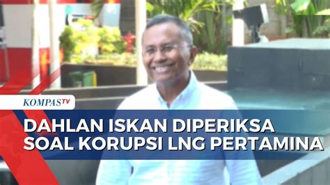 Usai Diperiksa Kpk Dahlan Iskan Mengaku Ditanyai Soal Eks Dirut