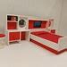 Lundby Original Complete Bedroom Set With Lights Etsy