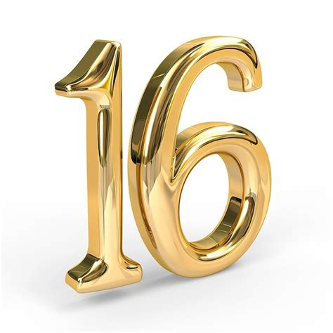 16 Number Images - Free Download on Freepik