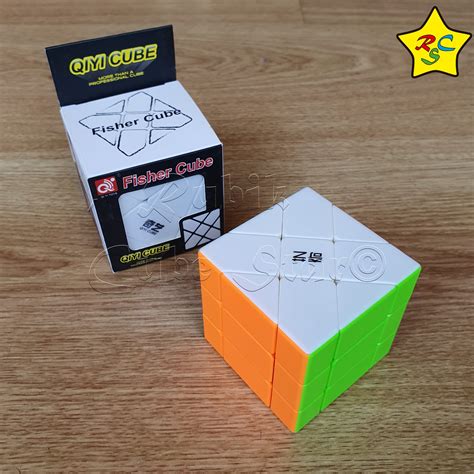 Fisher 3x3 Qiyi Cubo Rubik Stickerless Original Mate Rubik Cube Star