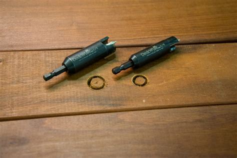 Hardwood Plug Cutter Cut Plugs Quick And Easy Deckwise