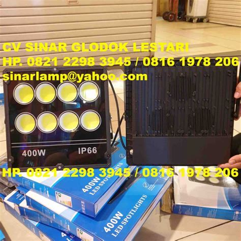 Lampu Sorot LED 400 Watt COB LED Mangkok