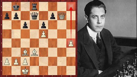 Jose Raul Capablanca Vs Arthur F Shoyer Youtube