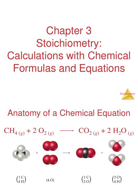 Ch 3 Stoichiometryppt Stoichiometry Mole Unit