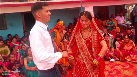 Dulha Dulhan Ka Dance Kumaoni Song Pe Kumaoni Mahila Sangeet Dance