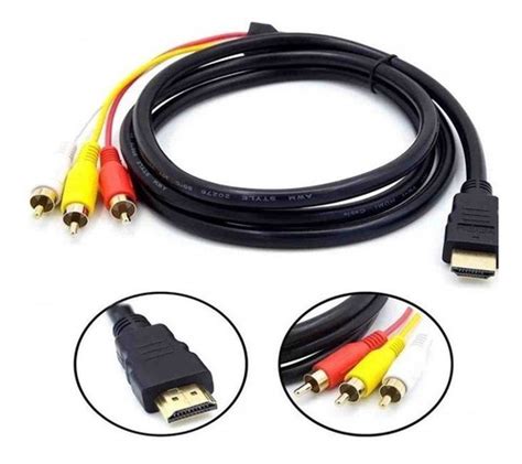 Cabo Hdmi Rca M Kp H Knup Mercadolivre