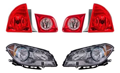 Set Calaveras Faros Depo Chevrolet Malibu Env O Gratis