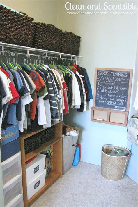 How To Organize Kids Closets Clean And Scentsible