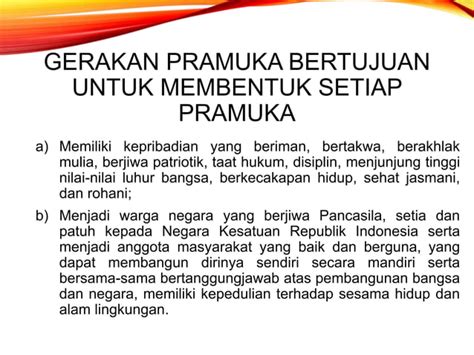 EKSKUL DAN KEPRAMUKAAN Di Sekolah Sebagai Pilihan Wajib PPT