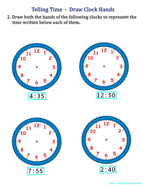 Analog Clock Hands