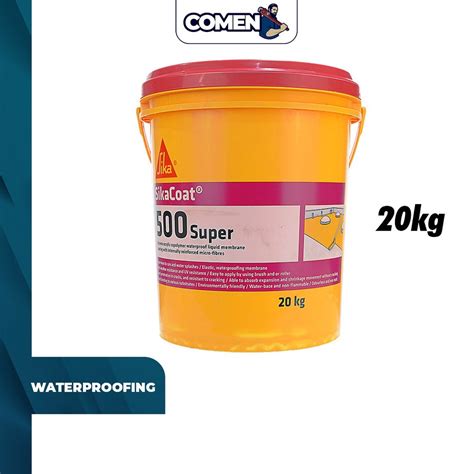 SIKA SikaCoat 500 Super 20KG Waterproofing Super Styrene Acrylic