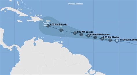 En Vivo Sigue La Trayectoria Actualizada De La Tormenta Bret