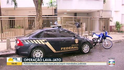 Vídeo PF cumpre mandados em mais uma fase da Lava Jato no Rio Bom