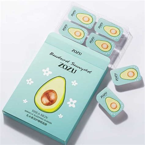 ZOZU AVOCADO SLEEPING MASK - One Pcs - Eshaistic.pk
