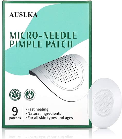 Auslka Micro Needle Acne Pimple Patch 9 Patches Hydrocolloid Acne