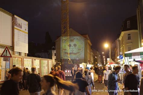 Bunte Republik Neustadt 2014 BRN Logo Projected With Gue Flickr