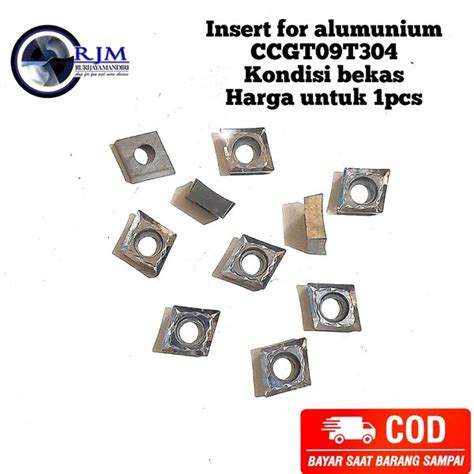 Jual Betel Pahat Bubut Insert For Alumunium Ccmt09 CCGT 09 T3 04