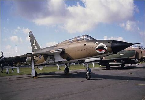 62 4428 F105G Status On Display At RAF Croughton Northamptonshire