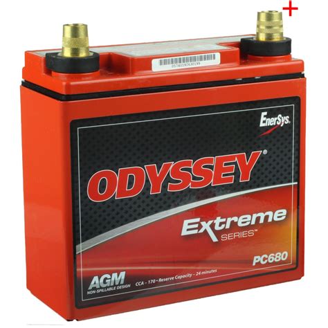 Odyssey Ods Agm16lmja Powersport Battery Pc680mjt Free Shipping