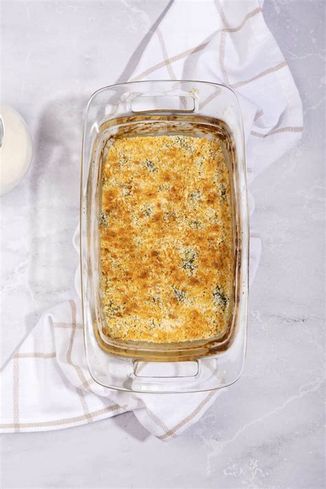 Vegan Broccoli Casserole - Easy Cheezy! | Hurry The Food Up