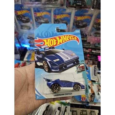 Xe mô hình Hot Wheels Lamborghini Countach Tooned Shopee Việt Nam