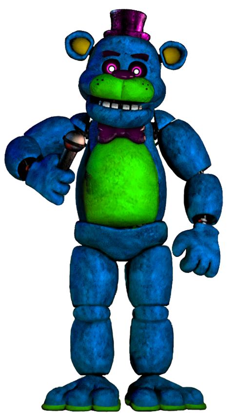 Fnaf Vr Blacklight Freddy Full Body By Enderziom2004 On Deviantart