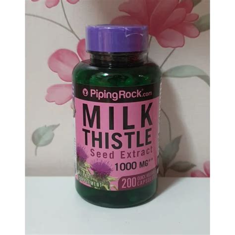 Piping Rock Milk Thistle Seed Extract 3000 Mg 100200 Capsules