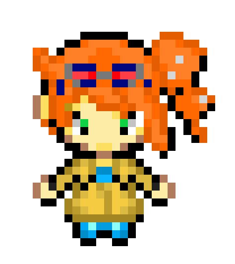 Sonia Pokemon Pixel Art By Nikkomarston On Deviantart