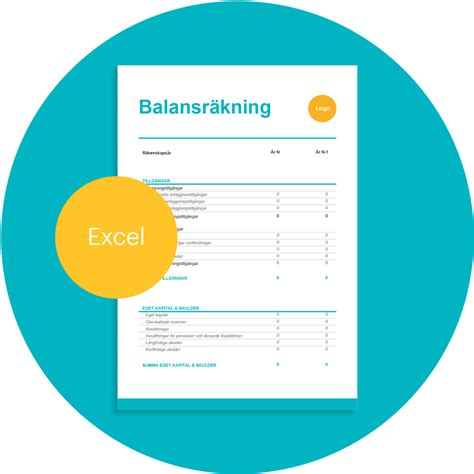 Balansräkning Gratis Mall And Instruktioner Zervant