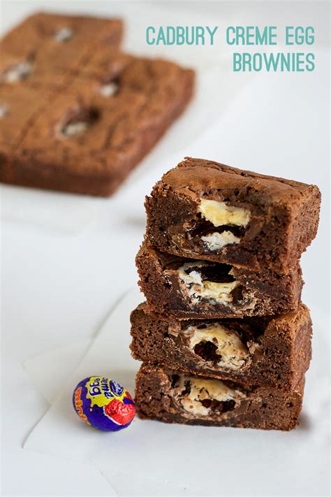 Easter Cadbury Creme Egg Brownies Love Swah