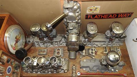 Sharp Brand Flathead Ford Intake Manifold Collection... | The H.A.M.B.