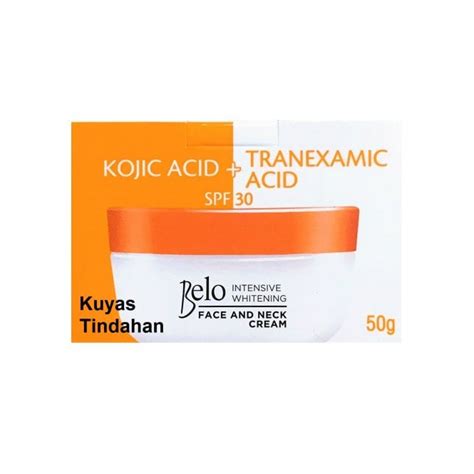 Belo Essentials Belo Kojic Acid And Tranexamic Acid Whitening Face And Neck