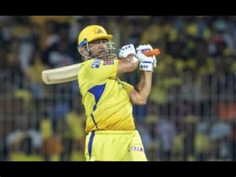 Ipl Dhoni S Late Cameo Guides Csk To Against Delhi Capitals