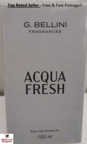 G Bellini Acqua Fresh Edp Ml Eau De Parfum Men Lidl Fragrances Boxed