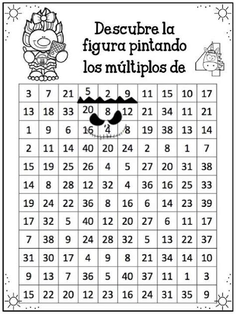 Multiplos Y Divisores To Primaria