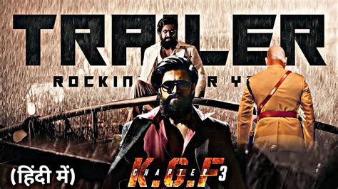 Kgf Chapter Official Trailer Rocking Star Yash Prashant Neel