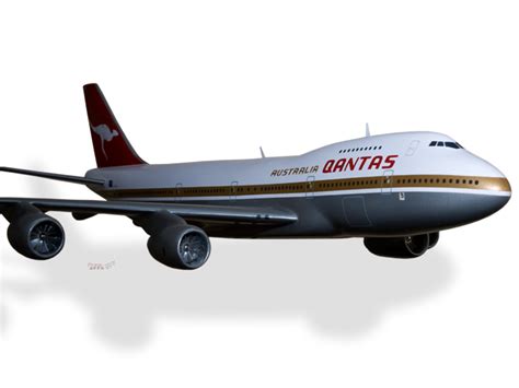 Boeing 747-200 Qantas Old Livery - PlaneArts