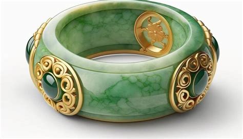 Premium AI Image The Elegance Of Jade Chinese Jewelry Pieces Isolated