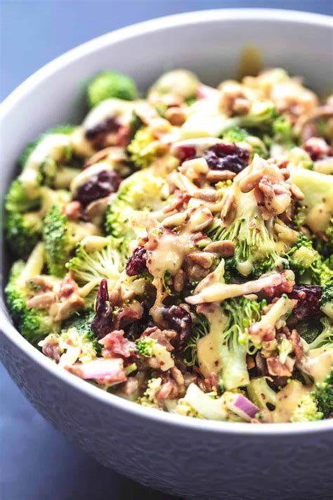 Copycat Recipe Honey Baked Ham Broccoli Salad With Mayonnaise