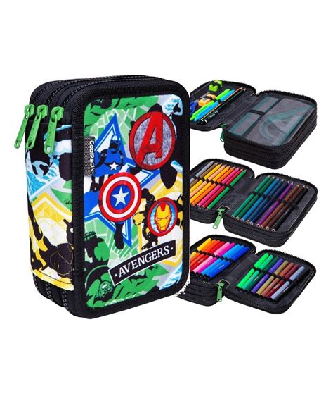 Pi Rnik Trzykomorowy Avengers Coolpack Jumper Szkolny Z Wyposa Eniem