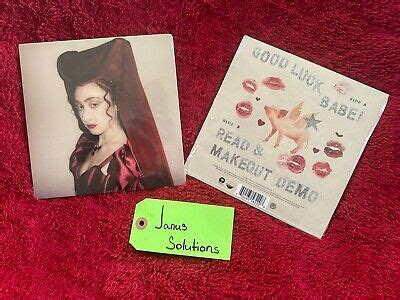 Chappell Roan Good Luck Babe Limited Opaque Red Vinyl Single Ebay