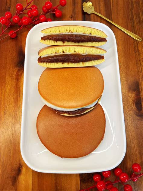 Dorayaki Recipe Red Bean Mochi Filling Ms Shi Mr He