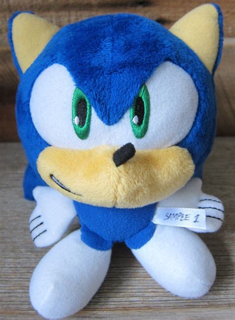 Tomy Sega Sonic The Hedgehog Sonic Head Plush Prototype Never