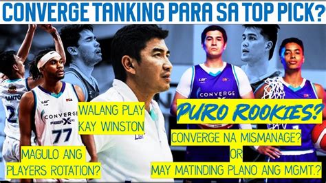 CONVERGE UMPISA NA BA NG TANKING SA TOP PICK COACH ALDIN AYO DAPAT