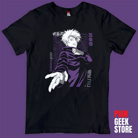 Camiseta Jujutsu Kaisen Satoru Gojo Elo Produtos Especiais