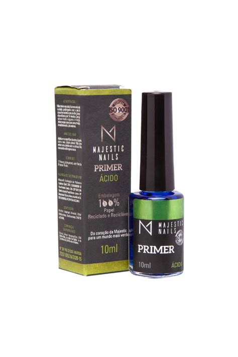 Primer Ácido 10 ml Majestic Nails Casa das Unhas Unhas de Gel