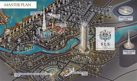 SLS Residences Downtown Dubai Master Plan