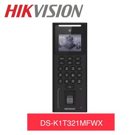 HIKVISION DS K1T321MFWX Value Series Face Access Terminal Shopee