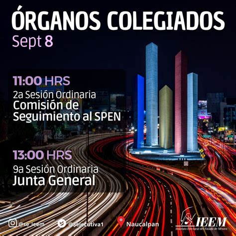 IEEM on Twitter RT Sejecutiva1 Actividades de los Órganos